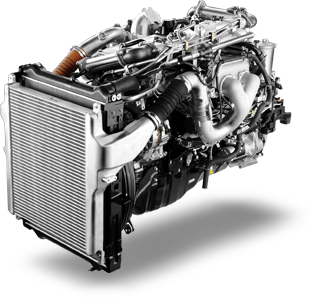 เครื่องยนต์ซูเปอร์คอมมอนเรล รุ่น 6UZ1-TCC VGS Turbo 360 แรงม้า